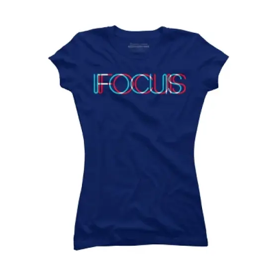 Junior's Design By Humans FOCUS By BLACKSTONE T-Shirt image {6}