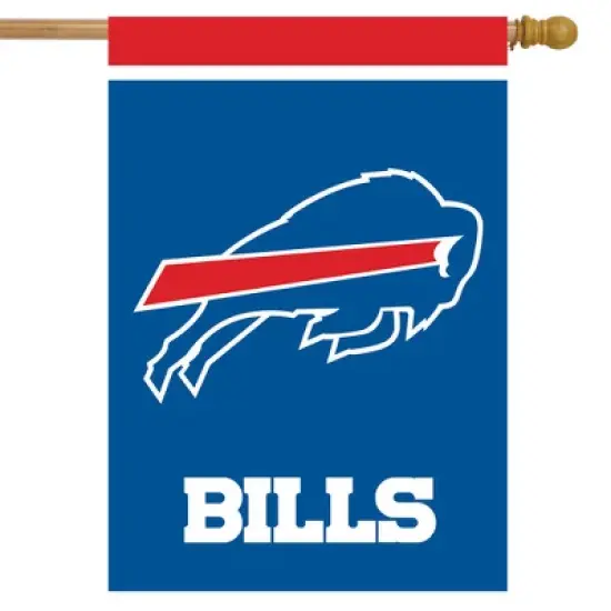Briarwood Lane Buffalo Bills House Flag NFL Licensed 28" x 40" image {1}