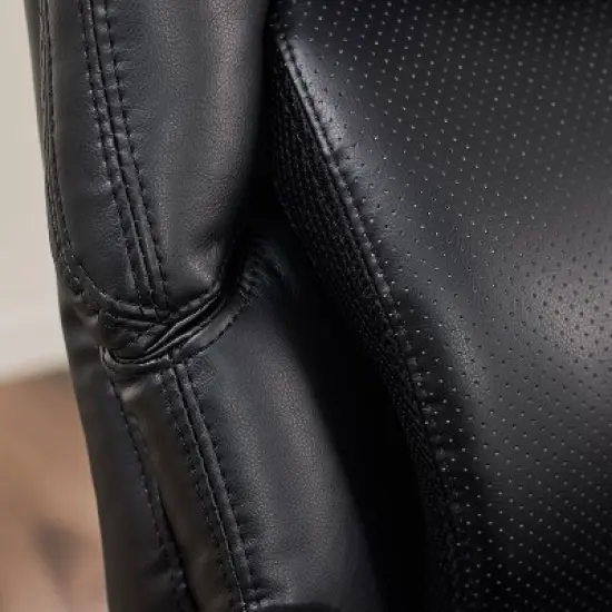 AIR Health & Wellness Managers Chair Black Leather - Serta image {6}