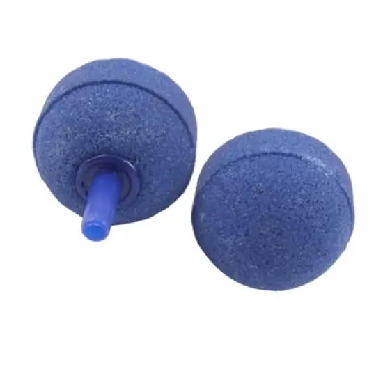 Unique Bargains Aquarium Ball Shaped Bubble Release Air Stones Fhnwi Blue 2 Pcs image {2}