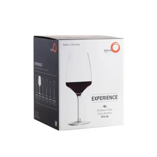22.8oz 4pk Crystal Experience Bordeaux Glasses - Stolzle Lausitz image {3}