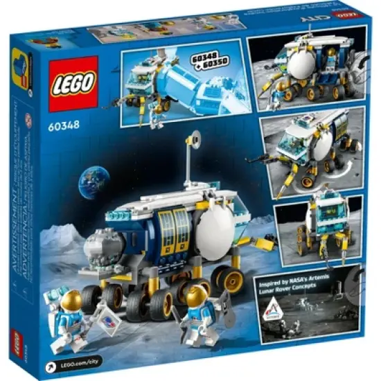 LEGO City Lunar Roving Vehicle Space Toy Building Set 60348 image {3}