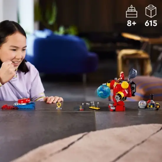 LEGO Sonic the Hedgehog Sonic vs. Dr. Eggman's Death Egg Robot Toy 76993 image {1}