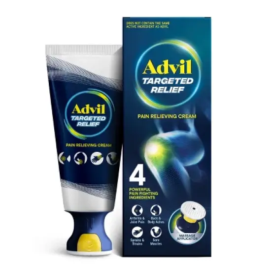 Advil Targeted Relief Pain Relieving Cream with Massage Applicator - 2.5oz image {15}
