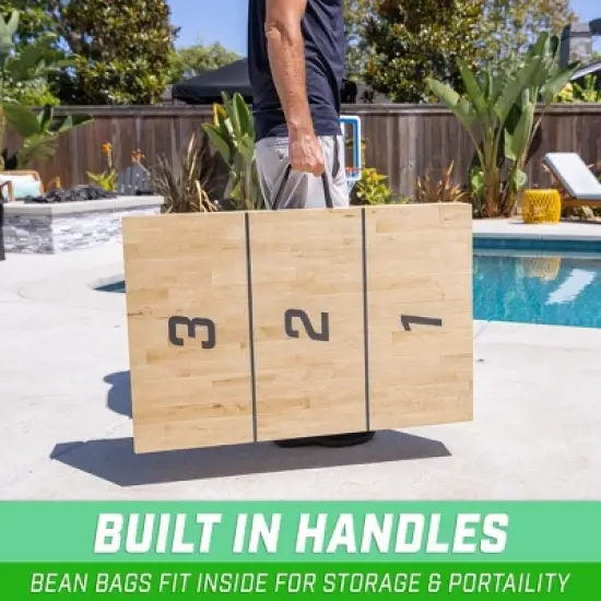 GoSports Tossski Shuffleboard Cornhole Game Set image {6}