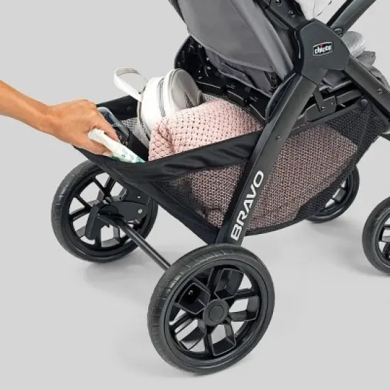 Chicco Bravo LE Travel System 2.0 Driftwood image {13}