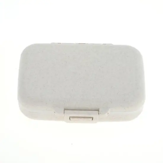 Unique Bargains 6 Grids Single Layer Pill Box 1 Pc image {5}