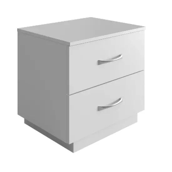 Hamilton Modern 2 Drawer Pedestal Base Nightstand - Boyd Sleep Eco Dream image {7}