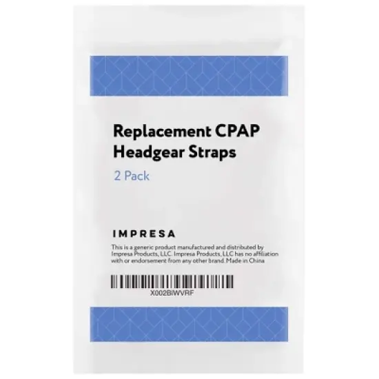 Impresa 2-Pack Replacement Headgear Straps Only Compatible with ResMed Swift FX CPAP Nasal Pillow Mask image {5}