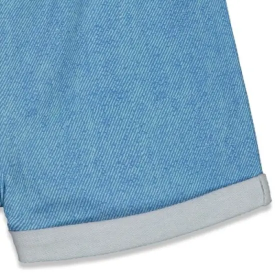 Disney Minnie Mouse Mickey Mouse T-Shirt and French Terry Shorts Outfit Set Toddler to Little Kid image {6}