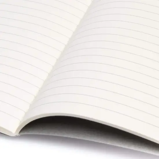 Simply Genius A5 Lined Notebooks with Softcover - College Ruled Notebook - 92 pages, 5.5" x 8.3" (Gray, 6 pack) image {6}