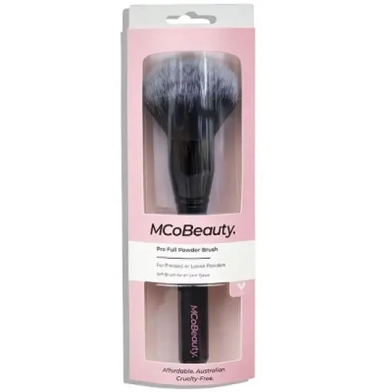 MCoBeauty Pro Full Powder Brush - Face Powder Brush - 1 pc image {4}