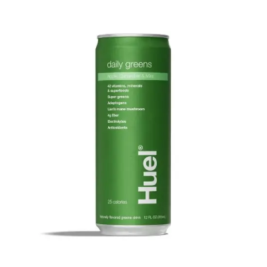 Huel RTD Daily Greens Apple Cucumber Mint Drink - 12 fl oz image {8}