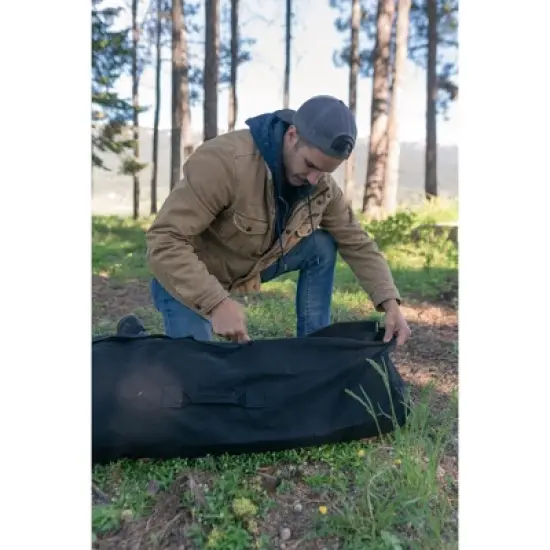 Stansport Cotton Canvas Duffel Bag With Handles image {9}