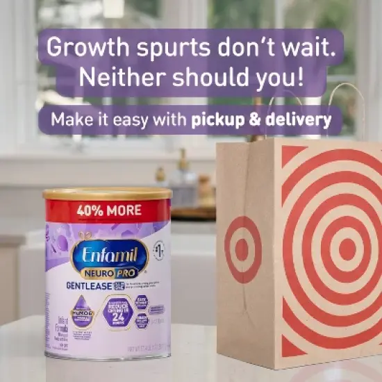 Enfamil NeuroPro Gentlease Powder Infant Formula - 27.4oz image {4}