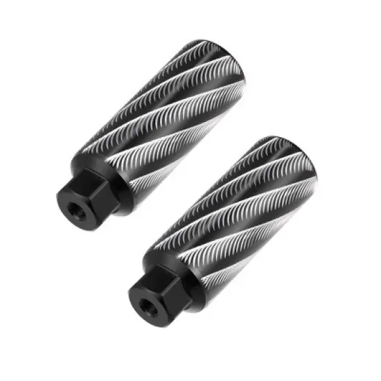 Unique Bargains Universal Aluminum Alloy Axle Rear Foot Pegs for BMX MTB Bike Fit 3/8 Inch 1 Pair image {6}