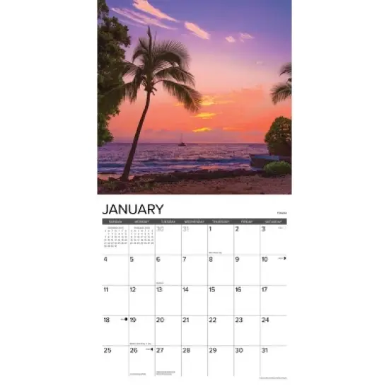 Willow Creek Press 2026 Ah The Beach! Wall Calendar image {2}