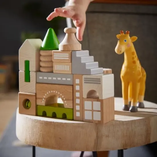 HABA Coburg Wooden Building Blocks 28 Piece Set (Made in Germany) image {5}