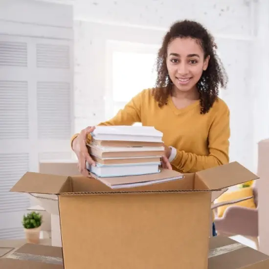 UBMOVE Pack of 25 Small Moving Boxes, Size: 16"x10"x10" Cardboard Boxes image {10}