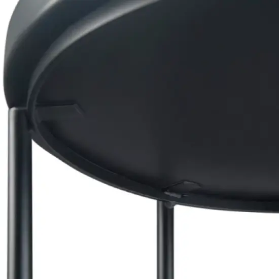 18" Lipton Metal Side Table Black - WyndenHall image {8}