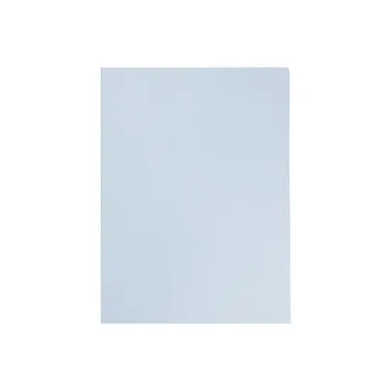 JAM Paper Prem Matte Colored Cardstock Two-Pocket Presentation Folder Baby Blue 28876674D image {4}