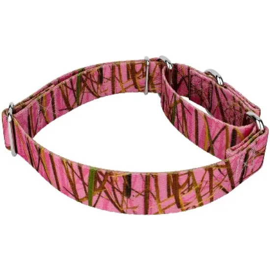 Country Brook Petz Pink Waterfowl Camo Martingale Dog Collar image {2}
