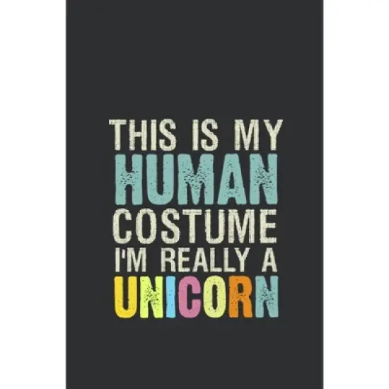 Women's Lost Gods Unicorn in Human Costume Racerback Tank Top image {1}