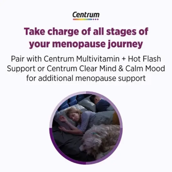 Centrum Menopause Support Restful Sleep Vitamin Tablets - 28ct image {8}