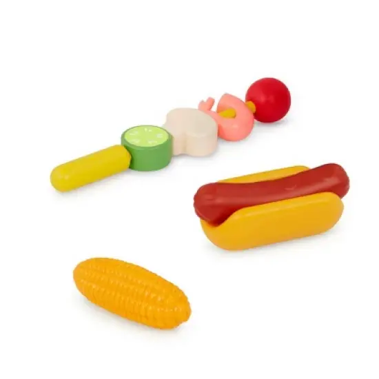 B. toys Toy Grill & Play Food - Mini Chef - BBQ Grill Playset image {5}