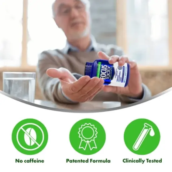 Focus Factor Extra Strength Brain Supplement & Complete Multivitamin Tablets - 60ct image {2}