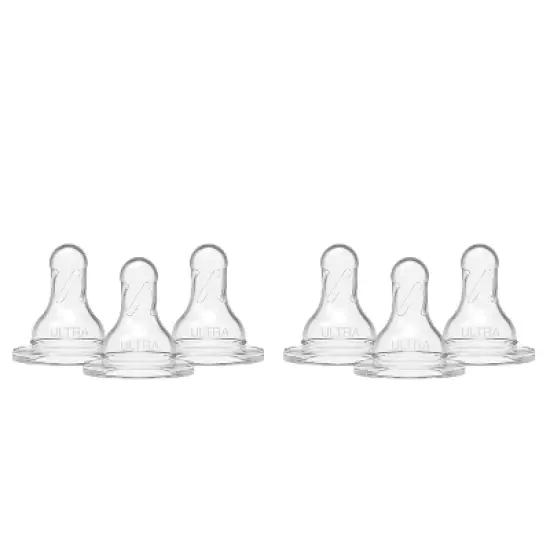 Dr. Brown's Natural Flow Baby Bottle Nipple - Super Slow Flow - 6pk image {6}