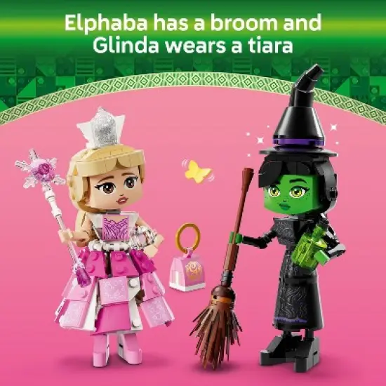 LEGO Wicked Elphaba & Glinda Figures Fantasy Playset 75682 image {3}