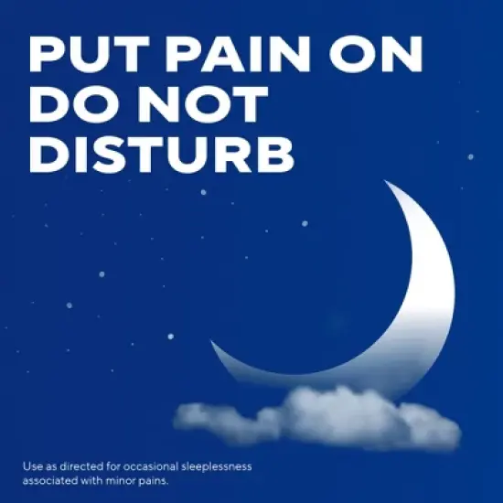 Aleve NSAID Pain Reliever & Fever Reducer Night-Time Liquid Gels, Naproxen Sodium, Pain Relief - 50ct image {2}