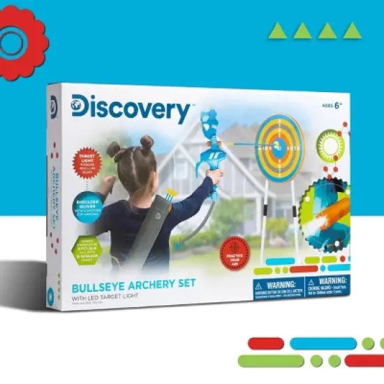 Discovery Kids Game Bullseye Outdoor Archery Set image {5}
