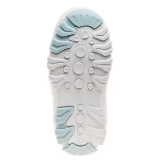 Disney Girls&rsquo; Frozen Winter Boots - Elsa and Anna Fur Trim Snow Boots - Silver Purple Light Blue - Size 6-12 (Toddler / Little Kid) image {5}