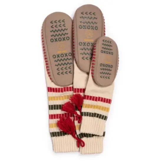 MUK LUKS Women's 50th Anniversary Slipper Socks image {4}