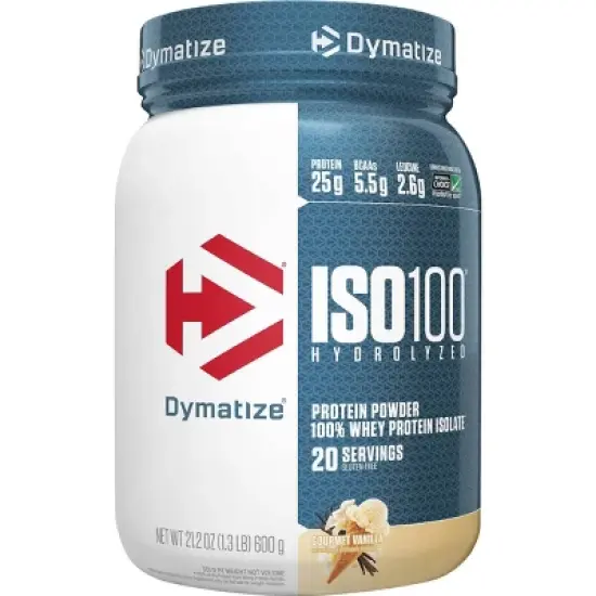 Dymatize 100% Whey Isolate Protein Powder - Gourmet Vanilla image {5}