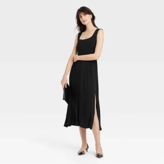 Women's Knit Ballet Midi Shift Dress - A New Day&trade; image {2}