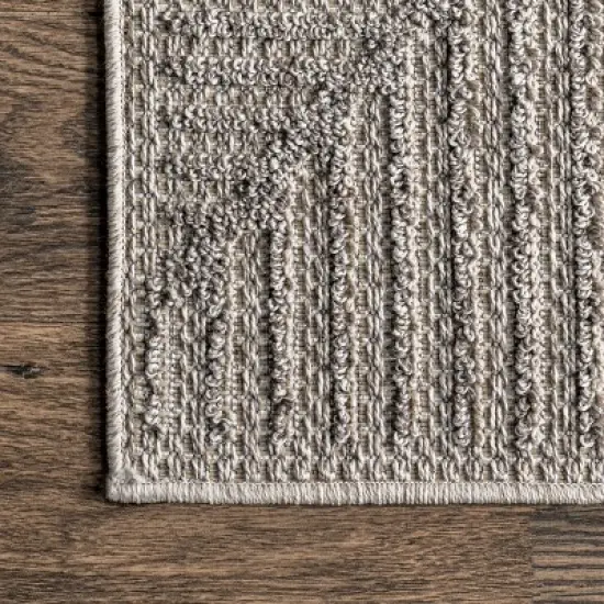 nuLOOM Katherine Moroccan High-Low Indoor/Outdoor Area Rug image {4}