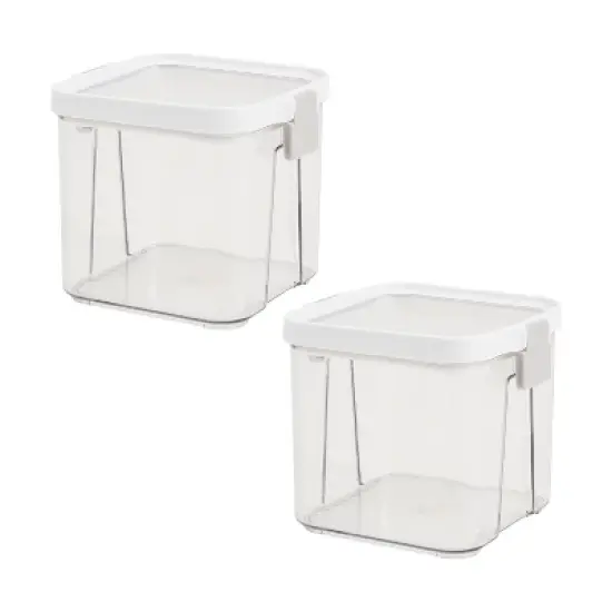 SharpChef Airtight Food Storage Container with Easy locking lid, Leakproof, Storage For Sugar, Coffee, Beans, Candy, BPA-Free - 670ml/0.7L/23oz. image {4}