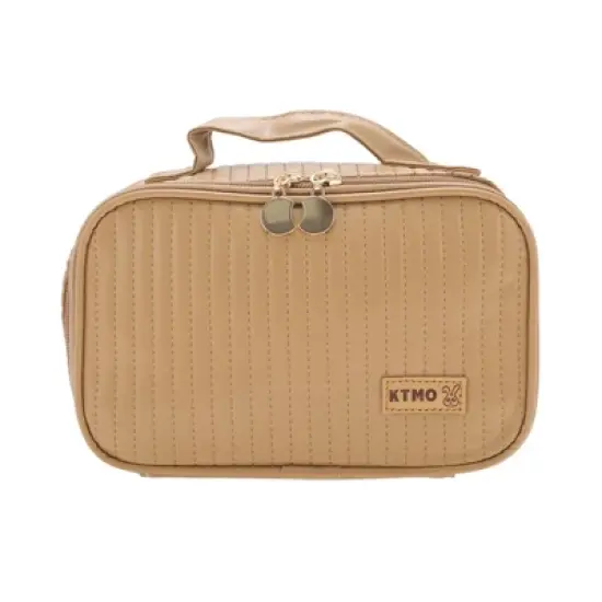 Unique Bargains Rectangle Handheld Makeup Bag 1 Pc image {5}