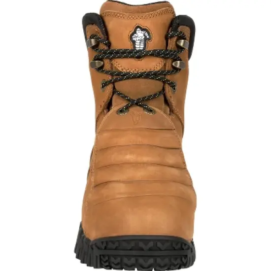 Men's Michelin Pilot Sledge Toe Metatarsal Work Boots, XPX781, Brown image {2}