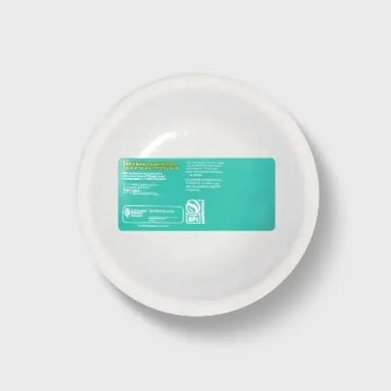 White Paper Bowl - 42ct/12oz - up&up&trade; image {2}