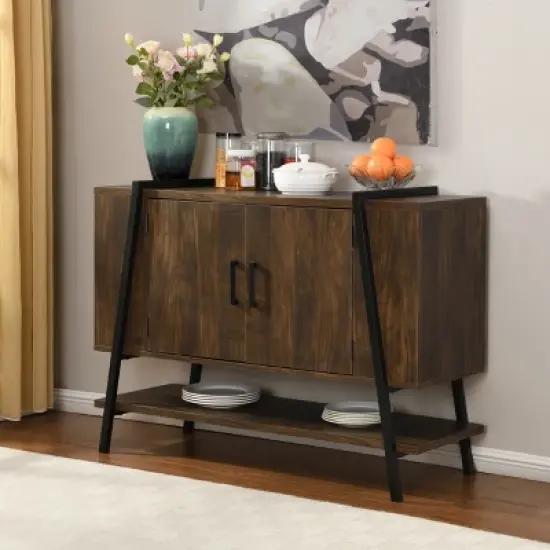 Home Source 46" Wide Mid Century Server image {7}