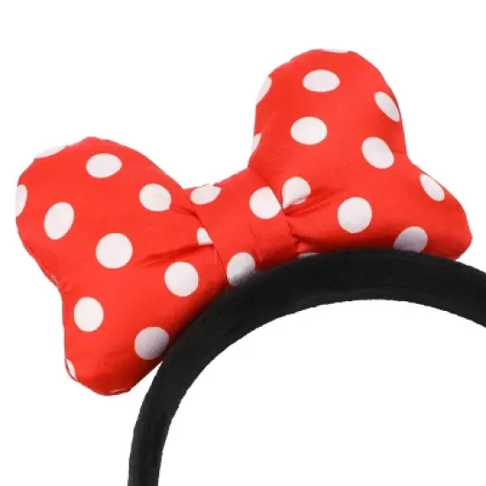 Disney Minnie Mouse 2-Piece Plush Headband & Scrunchie Set image {2}
