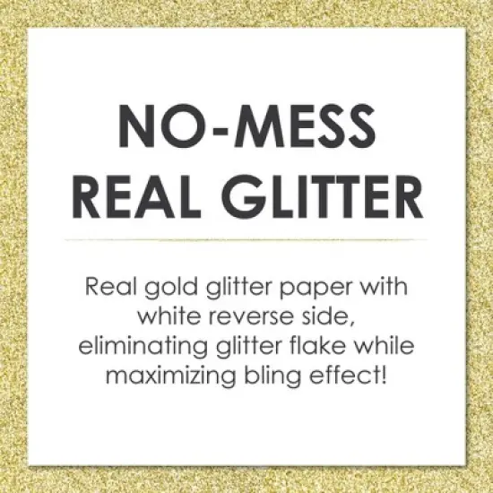 Big Dot of Happiness Gold Glitter Sugar Skull Party Straws - No-Mess Real Glitter Cut-Outs & Decorative Day of the Dead Party Paper Straws - Set of 24 image {5}