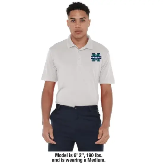 Men's Mercyhurst University Adult Polo Left Chest Logo image {2}