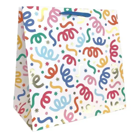 Large Square Confetti Gift Bag - Spritz&trade; image {1}