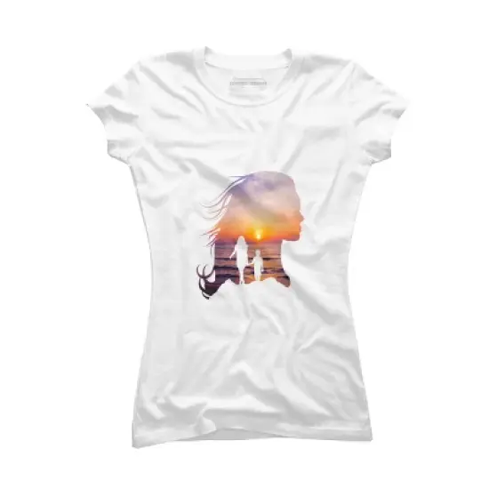 Junior's Design By Humans Mother Behind Every Son Who Believes In Himself Is A Mom By corndesign T-Shirt image {3}