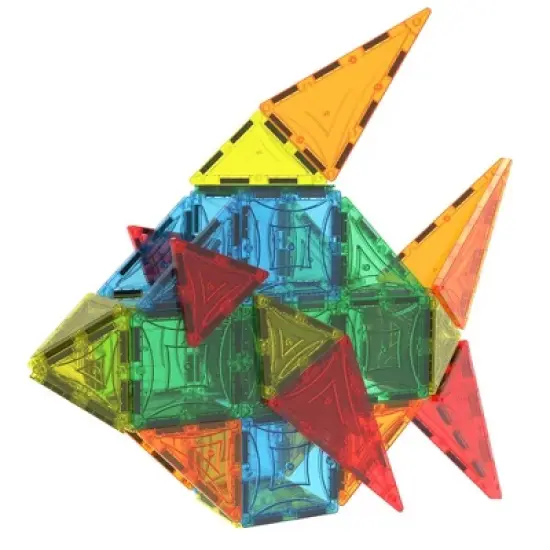 Magnet Tiles Mag-Genius Magna Award Winning Building Magnetic Toy 199pc image {3}